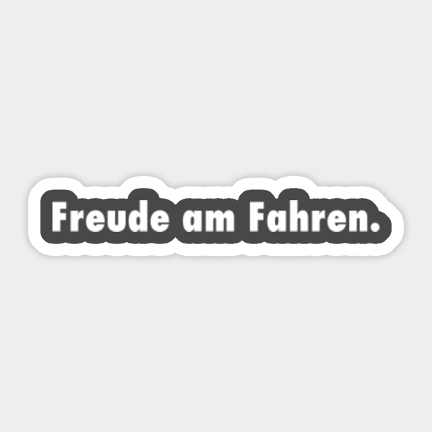 BMW Freude an Fahren - Bmw - Sticker | TeePublic
